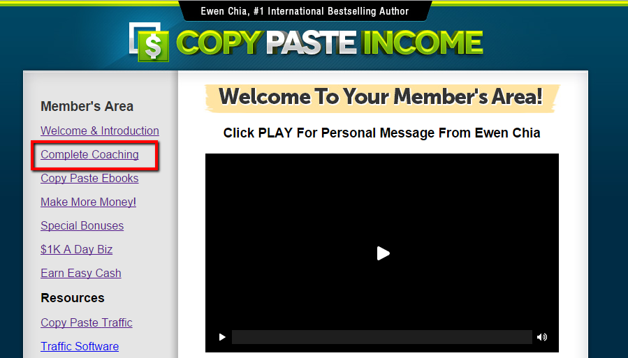 Copy Paste Income review